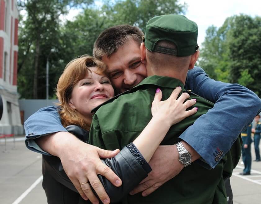 Сына забирают в армию